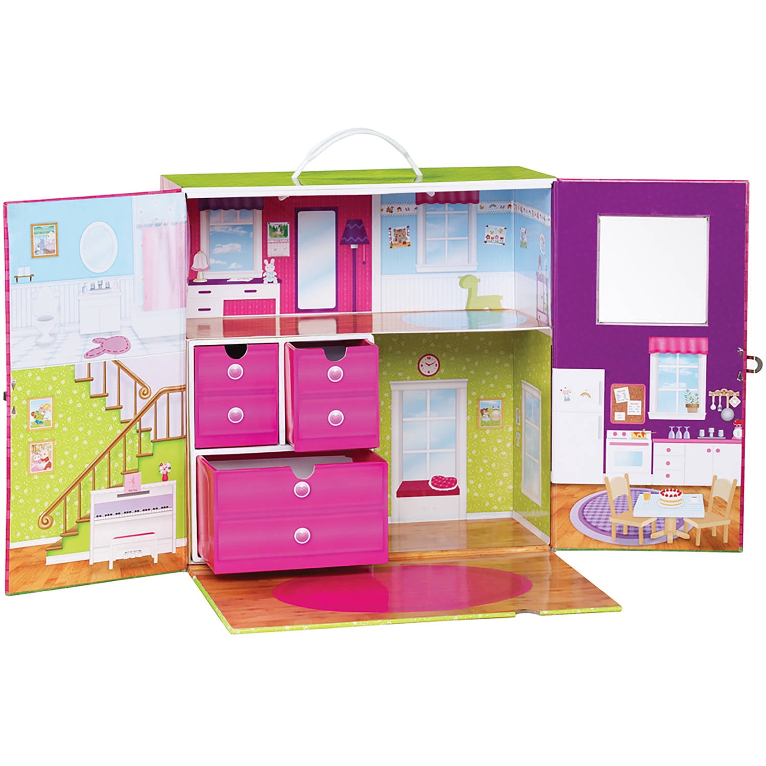 calico critters carry & play house