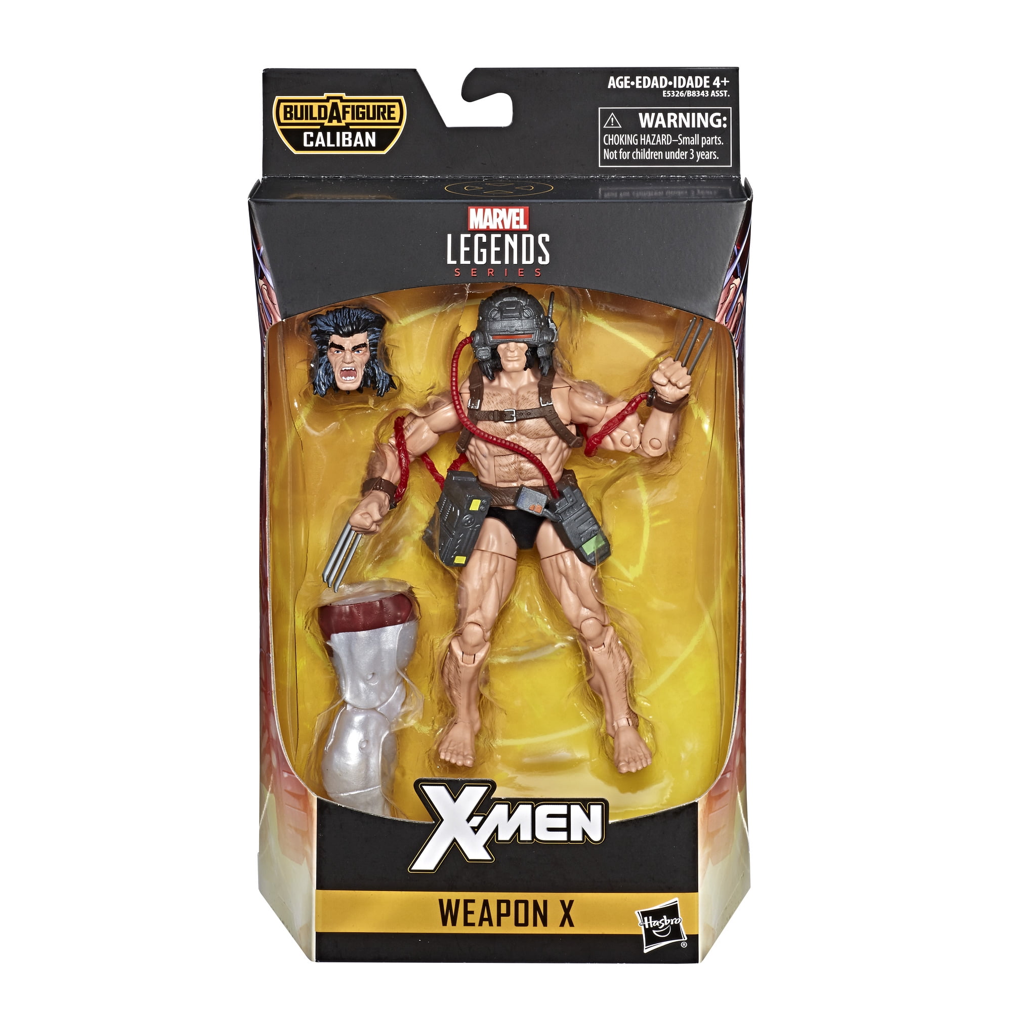 for sale online E9170 Weapon X 6in Action Figure Hasbro Marvel Legends Series 