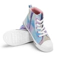 thumbnail image 2 of Kushyshoo Kids Canvas Sneakers Color Gradient High-Top Children Walking Shoes 12M, 2 of 5
