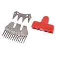 thumbnail image 1 of Sheep Clipper Replacement Blades, 4 Tooth 13 Tooth Straight Anti Clogging Sheep Shears Replacement Blades  for Goats, 1 of 7