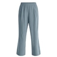 thumbnail image 3 of Admvng Sweatpants Women Baggy Solid Color Thin Large Size Leggings High Waist Can Be Worn At Home and Outside Trousers, Size XL-6XL, 3 of 6