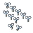 thumbnail image 3 of jifeng 10 Pieces Square Socket Radiator Keys Practical Radiator Bleed Hole Key Tools A, 3 of 9