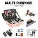 thumbnail image 2 of Estuche de viaje para maquillaje gzcz de gran capacidad, impermeable, rosa, 2 of 8