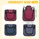 thumbnail image 3 of Uxcell 6-Pack Chicken Saddle for Hens, 9.8 Inch Canvas Chicken Apron Back Protector with Adjustable Strap for Hens [Mezclando 3 Estilos A], 3 of 7