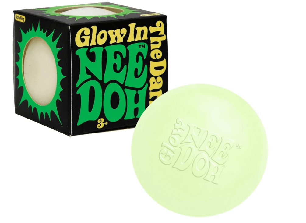 Nee Doh Glow in the Dark, 1 color chosen at random
