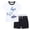 A101-White, variant on Toddler Boy Summer Outfit for 3-4 Years Toddler Boy Clothes Baby Summer Outfit Short Sleeve T-Shirt Tops Cartoon Print Casual Elastic Shorts 2Pcs Set Gift,A101-White