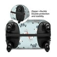 thumbnail image 2 of Fuzoiu Poodle Playing Skateboard Print Suitcase Cover,Washable Luggage Covers for Suitcase,Elastic Luggage Protector Cover,Scratch Resistant Travel Suitcase Covers-X-Large, 2 of 7