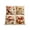P, variant on Christmas Indoor Decorations 2026 4 Pack Christmas Decorative Throw Pillow Covers Stereo Embossed Holiday Cushion Slipcovers Pillow Cases With Hidden Zipper For Sofa Couch