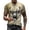 Khaki7, variant on Men Vintage Deer Print Crew Neck T-Shirt, Loose Fit Short Sleeve Funny Graphic Basic Tee Summer Casual Daily Outdoor Holiday Tops(Khaki1,XXL)