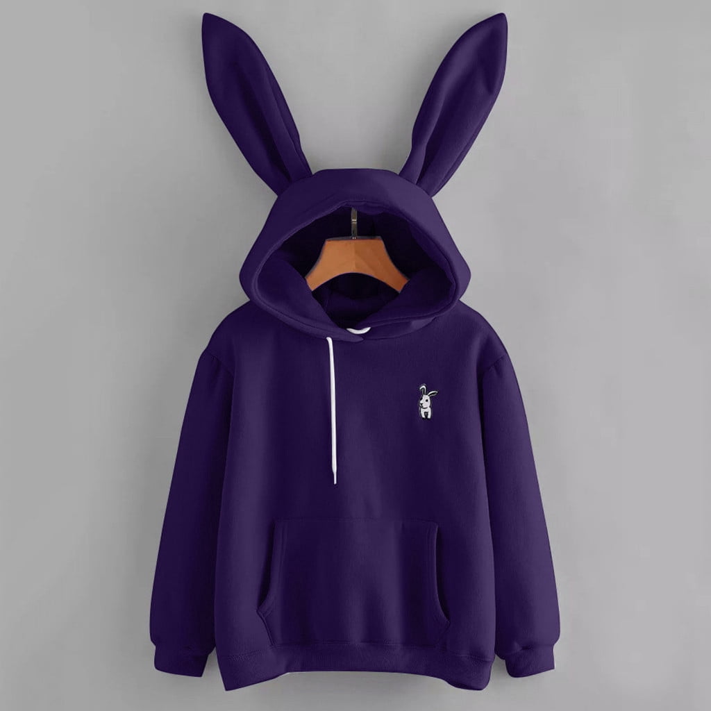 REFLEM】rabbit ear chinese hoodie 紫 REFLEM】rabbit ear