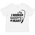 thumbnail image 3 of Inktastic I Hooked Daddy's Heart with Fishing Rod Boys or Girls Toddler T-Shirt, 3 of 5