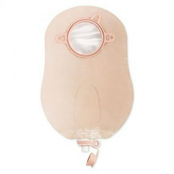 Hollister New Image Urostomy Pouch - 1.75 Inch Stoma, 1.75 Inch Flange, 9 Inch Length, Beige, Drainable, 10 Count