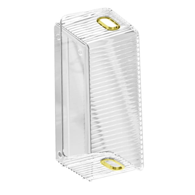 Caja de Almacenamiento, Estante de Almacenamiente APILABLE Transparente Fácil Acceso para Dormitorio