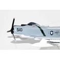 thumbnail image 4 of VA-145 Swordsmen A-1H Skyraider (1964) Model, AD6  Navy, 1/33 Scale Model, Mahogany, 4 of 8