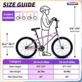thumbnail image 2 of BMX Bikes for 6-14, Cuoote 20 Inch Bicycle with High-Carbon Steel BMX Frame, 360° Handlebar Rotation, 2 of 7