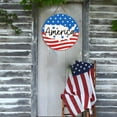 "Declare Your For America With Our Unique Independence Day Door Sign A
