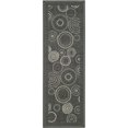 thumbnail image 1 of Safavieh Courtyard Black Indoor Outdoor Rug - Runner 2'4" x 14', 1 of 1