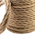 thumbnail image 2 of Câble Électrique en Lin à 3 Cœurs avec Éclairage LED, Cordon d'Alimentation 5m, Corde Industrielle Tressée Rétro pour Lampes, Suspensions, Accessoires DIY, 2 of 5