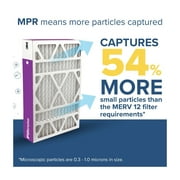 Filtrete 20x25x5 HVAC Furnace Air Filter, MPR 1550 MERV 12, Allergens, Bacteria & Viruses, 1 Filter