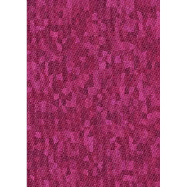 Ahgly Company Tapis Rectangulaire Lavable en Machine Intérieur Transitionnel Rouge Cramoisi, 7 Pieds x 9 Pieds