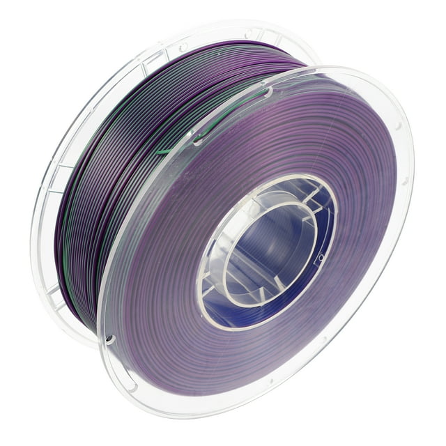 KAKOWELY 3d printer filaments 1 Roll 3d Printer Filament 1.75mm Tri-Color Filament High Precision 3d Printing Filament 3d Printing Material 3d Printing Machine Filament