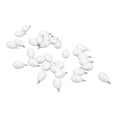 thumbnail image 2 of 30 piezas colgante de perlas resaltado en forma de gota colgante de perlas accesorios para el cabello DIY bolsa de zapatos accesorios para pendientes 10x17mm forma de huevo blanco, 2 of 12