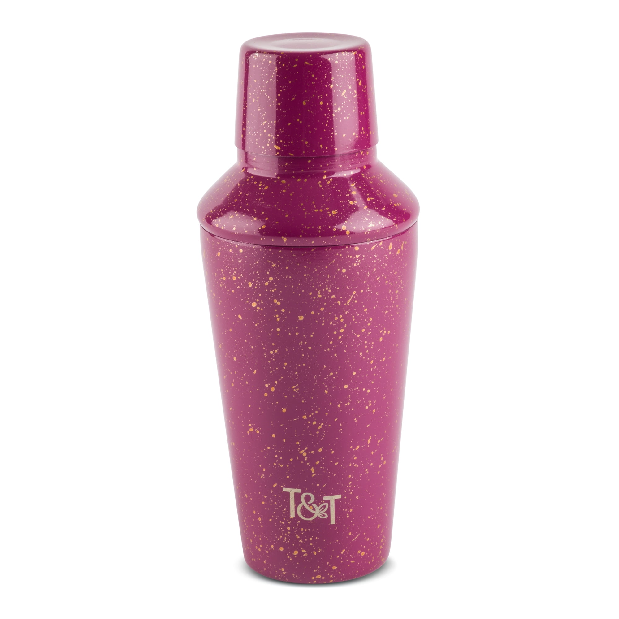 Thyme & Table Cocktail Shaker, Magenta Sparkle