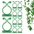thumbnail image 1 of Paquete de 100 Clips de Pared para Plantas de Plástico, Clips Autoadhesivos de 20mm/0.79Pulgadas para Plantas Trepadoras [Verde], 1 of 1