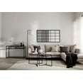 thumbnail image 3 of Bouclair Black Metal Floor Lamp with White Shade, 3 of 10