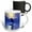 Multicolor, variant on 3drose, Penguin Silhouette on Ice Flow, 11oz Mug