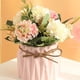 thumbnail image 3 of Simulación de planta de hortensia en maceta, decoración creativa de escritorio para el hogar, regalo de boda, 3 of 5