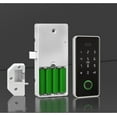 thumbnail image 2 of Card Reader Access Control, Card Reader Keypad Door Entry Fingerprint Touch Screen Door Keypad Security Access System for Home for Security (silvery), 2 of 5
