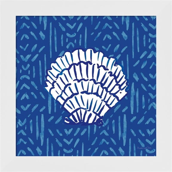 Great Art Now Salty Waves VIII by Mercedes Lopez Charro, Framed Wall Art, 14W x 14H