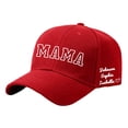 thumbnail image 3 of DIY Custom Printed Baseball Cap with Name Personalized Birthday Mother's Day Hat, 3 of 8