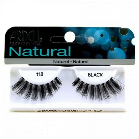 (Pack of 3) Ardell Natural Eyelashes - 118 Black