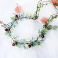 thumbnail image 2 of Boho Floral Wreath Headpiece Diadema floral para , playa, festival, accesorios para , agujas hoja Sunnimix  corona de flores, 2 of 8
