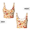 thumbnail image 5 of Lsque Cute Foxes Printed Women'S Sports Bra, Compression, Moisture Wicking, High-Impact Sports Bra For Women,Supportive sports bra-XX-Large, 5 of 9