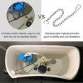 thumbnail image 3 of Toilet Stopper Flapper, 2pcs Universal Toilet Flapper Replacement Fit 2" Flush Valve Toilet Leaking Flapper (Blue), 3 of 5