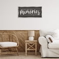 thumbnail image 3 of Stupell Industries Making Memories Sentiment Text & Numbers Painting Gray Floater Framed Canvas Art Print Wall Art, 25 x 11, 3 of 10