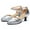 Silver, variant on Babysbule Sandals for Women Women's Ballroom Tango Latin Dancing Shoes Sequins Shoes Social Dance Shoes