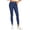 Navy, variant on MXUIKV Leggings Pants with Pockets for Women Tight Fitted Stretchy High Waist Yoga Workout Trousers(X-Large,Red)