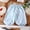 Light Blue, variant on Girl's Summer Gingham Bubble Pants Casual Plaid Elastic Waist Long Bloomers Trousers Lounge Bottoms Sweatpants Pink