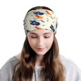 thumbnail image 6 of Vsdgher Flower Leaves Slouchy Beanie Hat for Men/Women, Skull Cap Chemo Cap Night Sleeping Cap, 6 of 8