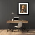thumbnail image 4 of C.A. Jensen 20x24 Black Modern Framed Museum Art Print Titled - Portrait of Bertel Thorvaldsen (1839), 4 of 5