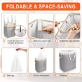 thumbnail image 2 of Cesto De Ropa Sucia Bolsa De Almacenamiento Plegable 70l, 2 of 5