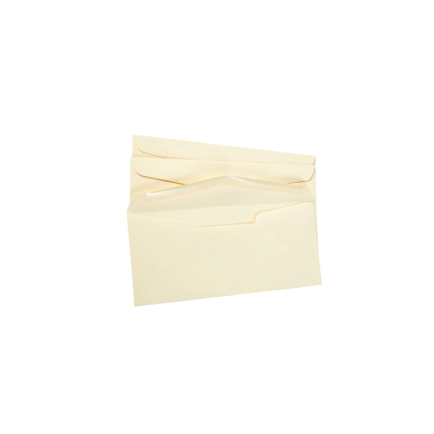 Staples #10 Premium Diag-Seam Gummed Envelopes 4-1/8" x 9-1/2" Ivory 500/BX 918211