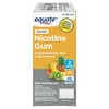 Equate Coated Nicotine Gum 2 mg, Fruit Flavor, Stop Smoking Aid, 20 Count