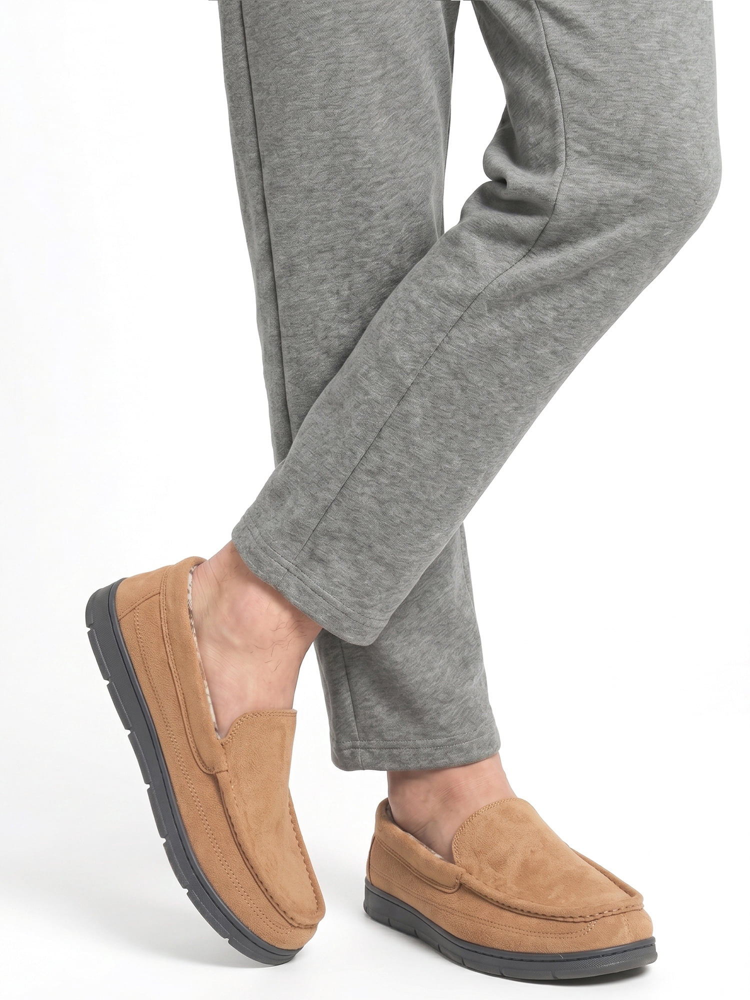 George Men's Flannel Lined Slipper