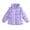 Purple, variant on Mercatoo Toddler Winter Coat Boys Girls Kids Ruffle Light Puffer Jacket With Hood Baby Snow Coats Warm Padded Jacket Outwear