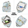thumbnail image 5 of FORMRS Mini Backpack Purse for Women Travel Daypack Casual Shoulder Bag, Cute Rabbits, 5 of 7
